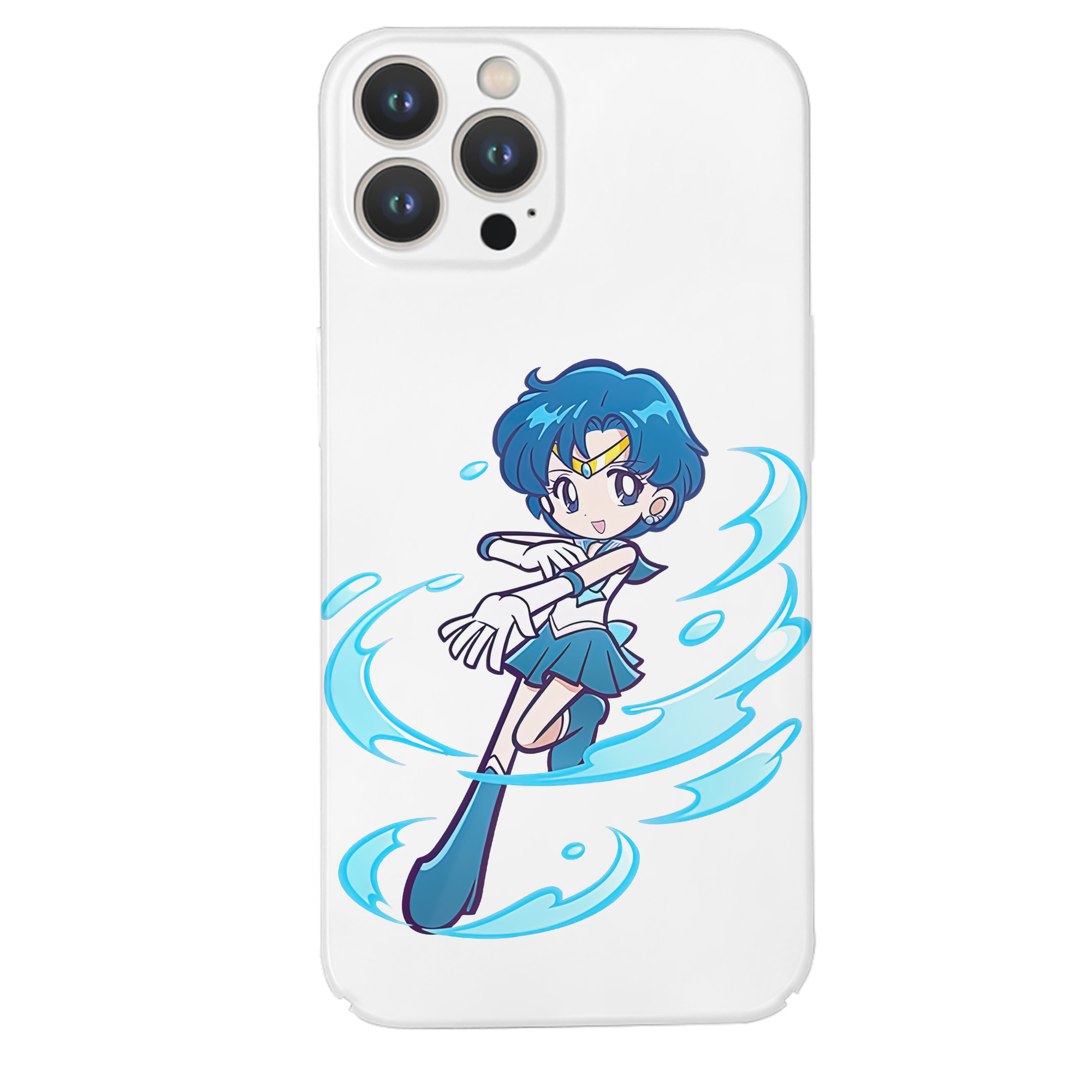 （画像用） 美少女戦士セーラームーン 水野 亜美 みずの あみ Sailor Moon Mizuno Ami 【iPhone 14シリーズ対応】ハードケース
